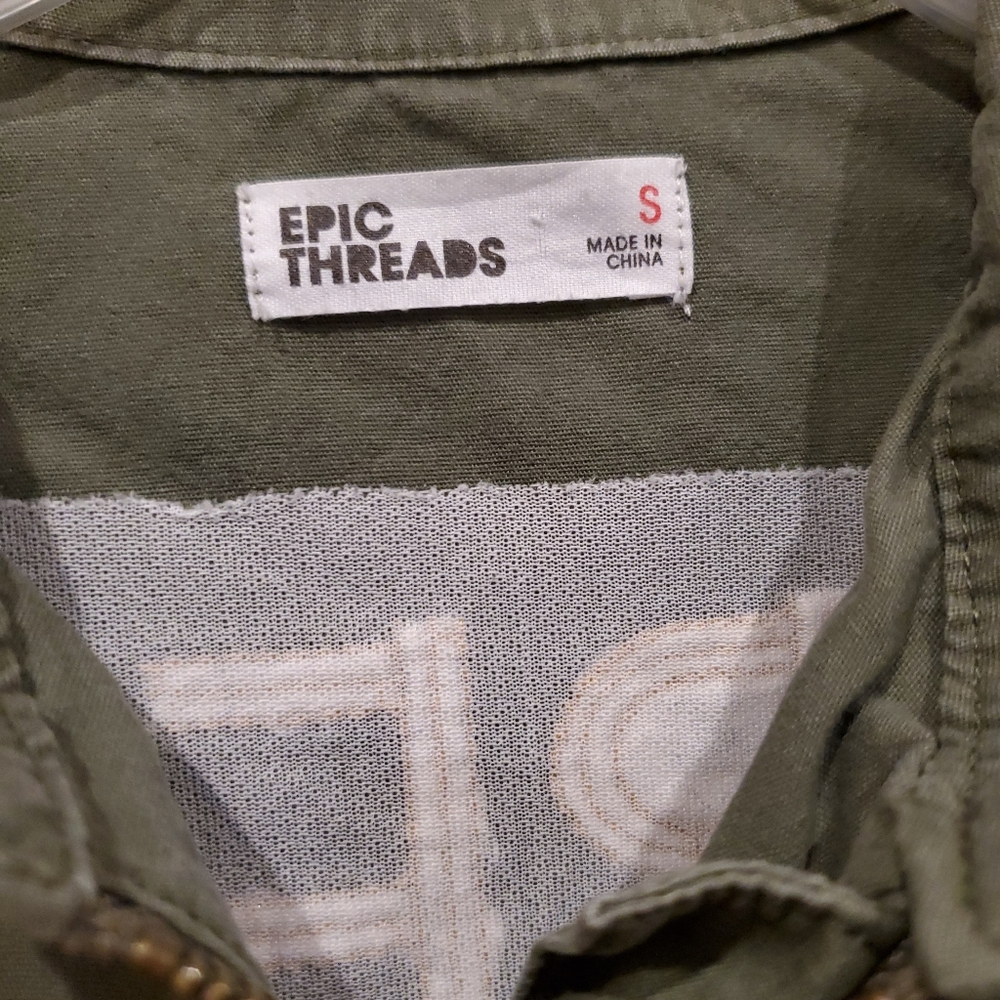 Epic Threads Green Coat - Picture 4 of 7
